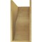 Ekena Millwork 12"W x 24"D x 24"H Classic Greensboro Rough Cedar Woodgrain TimberThane Corbel, Primed Tan CORUR12X24X24GRNRCPR - alternate 6